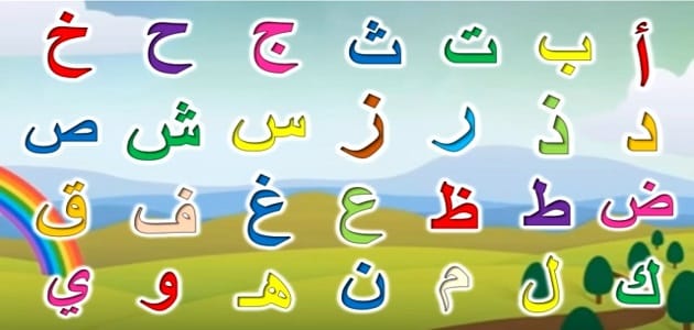 الف باء تاء ثاء اول حروف الهجاء , كتابة حروف اللغه العربية