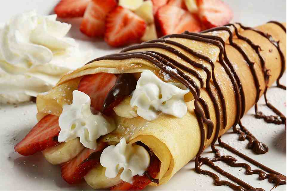 فطورنا المتواضع يوم السبت الملكي صور من مطبخي - اعداد فطور لذيذ وشهي Crepe