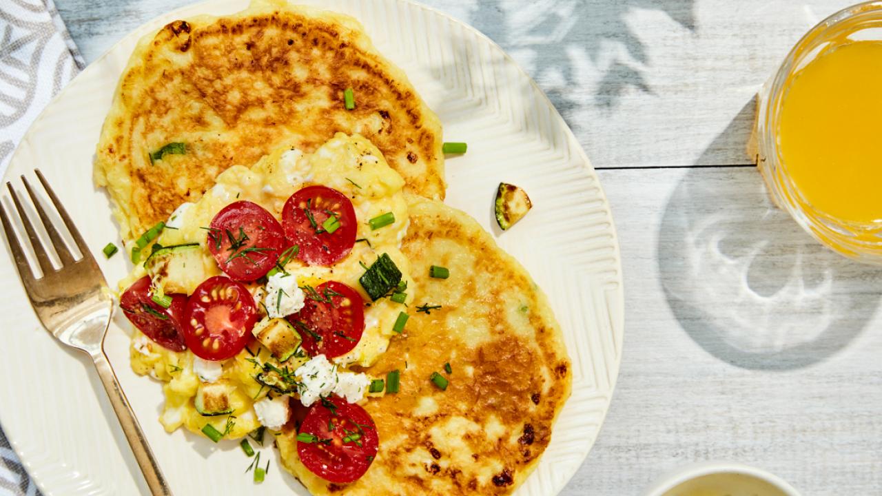 فطوري الاوروبي الرايق Ame , اختار أحلى نظام فطار , rican Pancakes Cheese melette Eggy Bread Cappuccino