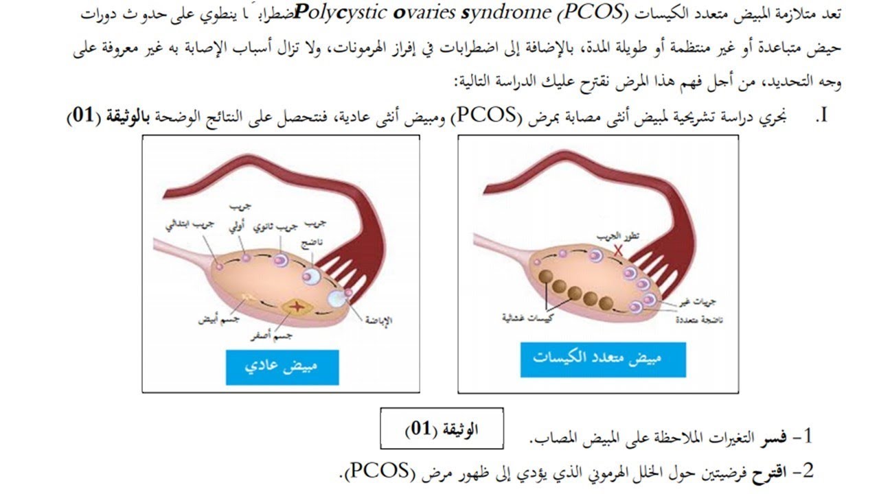 التنسيق العصبي الهرموني اقوى مراجعه ل 9