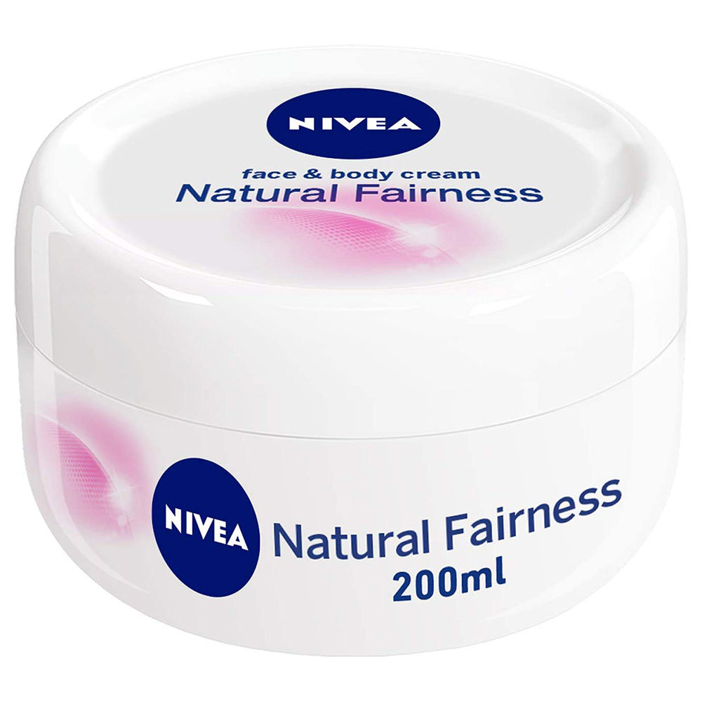 كريم للوجه والجسم - افضل مرطب للبشرة Bbl 30101570 Nivea Body Cream Natural Fairness 200Ml 1599113664