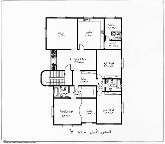 مخططات فلل دور ارضي ودورين-تصميمات هندسه مخططات فلل دور ارضي ودورينتصميمات هند