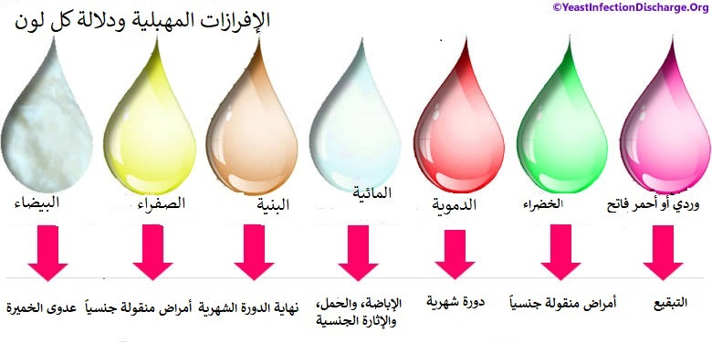 سبب الافرازات البيضاء , لماذا تحدث الافرازات