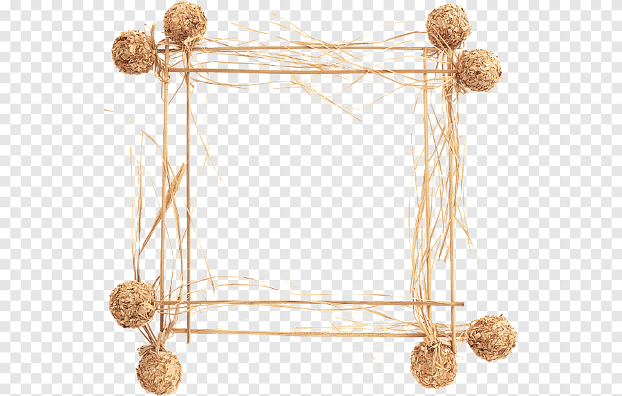 عملي الرائع الذي ادهش الجميع-براويز القش بالغراء و طرق العمل Png Clipart Frames Straw Frame Twig