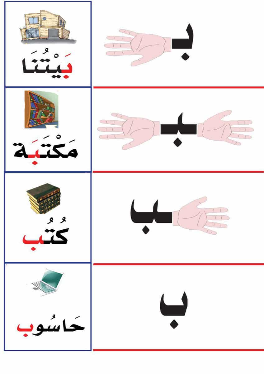 كلمات تنتهي بحرف الباء , تنفع تبقي لعبه زكاء شاركيها مع صحابك