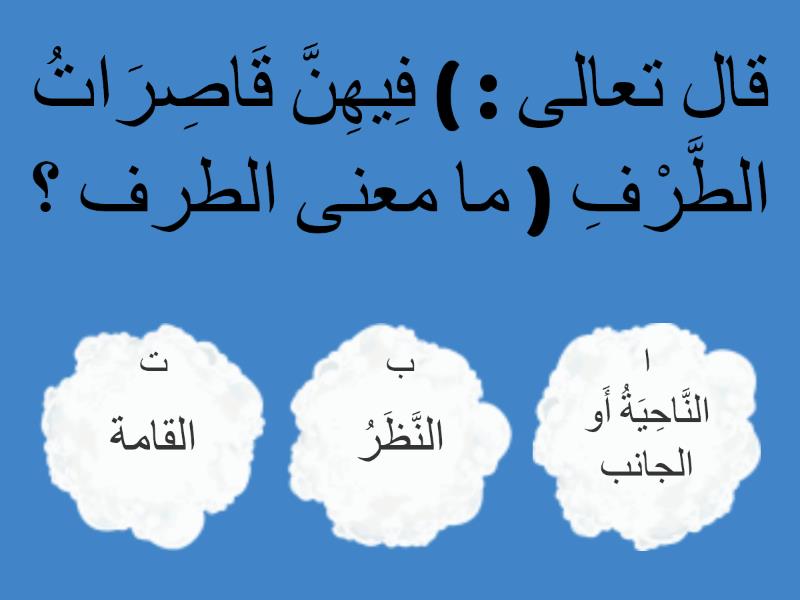 معنى قاصرات الطرف , تفسير فيهن قاصرات الطرف