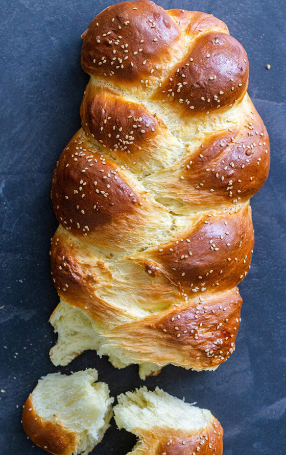 طريقة عمل البريوش بالصور - طريقة تحضير خبز فرنسي شهي جدا Bread 11