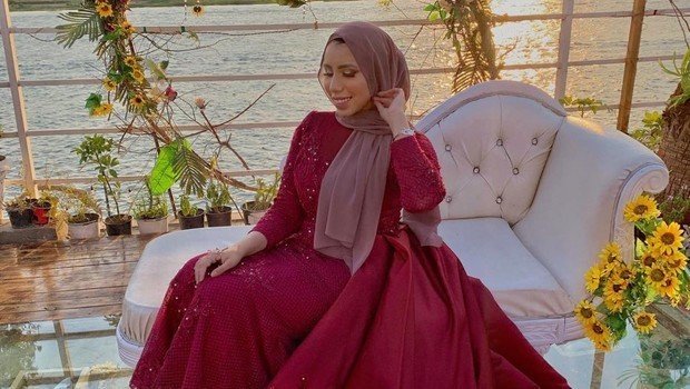 صور فساتين تجنن - ارقي الموديلات للمحجبات Header Image Engagement Dresses Style For Hijab Fustany Ar