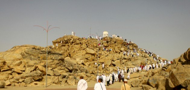 اين يقع جبل عرفات , الموقع الصحيح لجبل عرفات