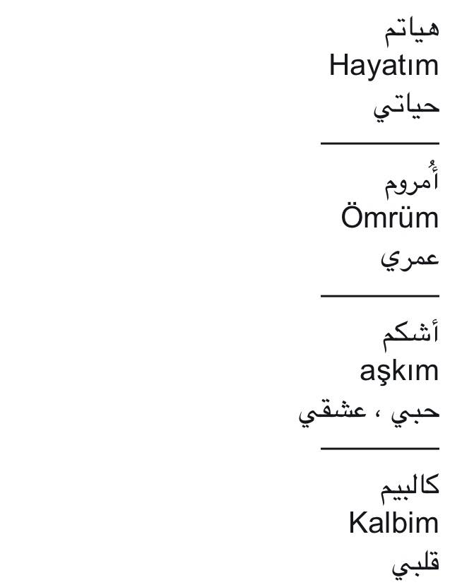 كلمة قلبي بالتركي , اروع عبارات بالتركى